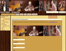 Tablet Screenshot of davidhakan.com